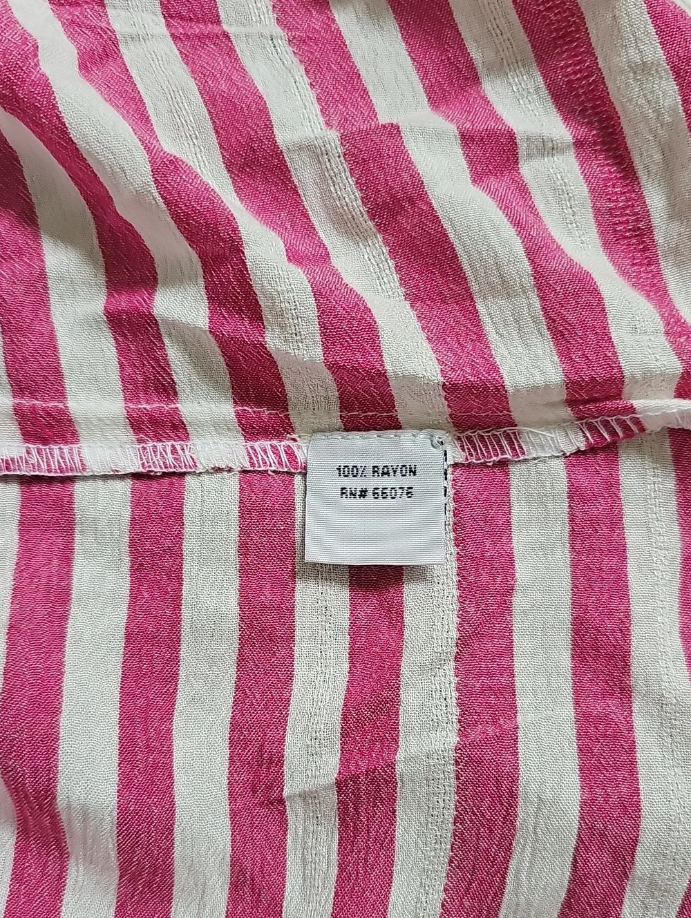 NWT Raviya Maxi Dress Pink & White Striped Large Sleeveless Flowy